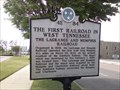 Image for Marker 4E 84  - The First Railroad in West Tennessee