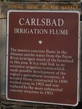 Image for Carlsbad Irrigation Flume, Carlsbad, NM