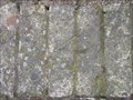 Image for Cut bench mark with rivet on a wall, Station Road, Sidmouth, Devon