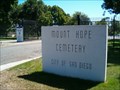Image for Mount Hope Cemetery - San Diego, CA USA