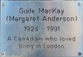 Image for Guite MacKay (Margaret Anderson) - Tavistock Square, London, UK