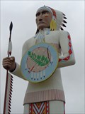Image for Big Cabin, Oklahoma: Giant Indian Chief - Standing Brave