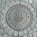 Image for City Crest Manhole Cover - Town Square - Przasnysz, Poland