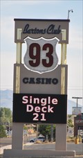 Image for Barton's Club 93 Casino ~ Jackpot, Nevada