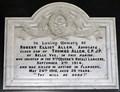 Image for Matthew 6:10 - Robert Elliot Allen Memorial Plaque - Kirk Maughold - Maughold, Isle of Man