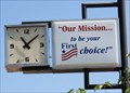 Image for First National Bank Clock  -  Chesterhill, OH
