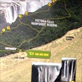 Image for Map of the Rainforest - Victoria Falls, Zimbabwe