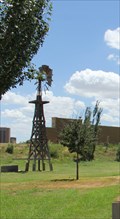 Image for Monitor Solid Wheel Windmill -- Ranching Heritage Center, Lubbock TX