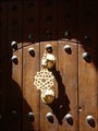 Image for Moroccan Star Brass Door Knocker - Riad Al Qaria Assiyahi, Marrakech, Morocco