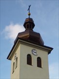 Image for Clock on Church of the Visitation of the Virgin Mary - Sobesovice, Czech Republic