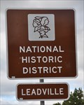 Image for Top of the Rockies Scenic Byway ~ Leadville Historic District