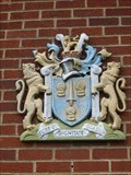 Image for Cheshire Coat of Arms - Alsager Library, Cheshire, UK.