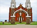 Image for Eglise Notre-Dame du Mont-Carmel Entrance Arch - PEI, Canada