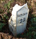 Image for Milestone  - B197, Great North Road, Sherrards Wood, Hertfordshire, UK.
