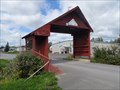 Image for SHORTEST -- World's Shortest covered Bridge, Latchford, Ontario