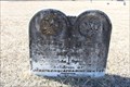 Image for OLDEST Marked Grave in Washburn Cemetery - Bells, TX
