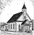 Image for Bonshaw United Church by Sterling Stratton - Bonshaw, PEI