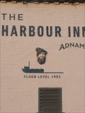 Image for Flood level - The Harbour Inn, Blackshore Quay, Southwold, Suffolk. IP18 6TA.