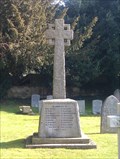 Image for Combined WWI/WWII stone cross, All Saints - Wellingore, Lincolnshire