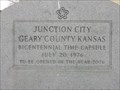 Image for Bicentennial Time Capsule - Junction City, KS USA