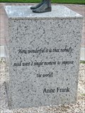 Image for Anne Frank - Anne Frank's Statue - Oranjestad, Aruba