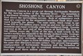 Image for Shoshone Canyon