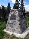 Image for Icefield Parkway Monument, Banff Natl Park, Canada