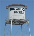 Image for Kingsport Press remaining water tower - Kingsport, TN
