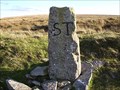 Image for ST Boundary Stone, North East Dartmoor, Devon UK