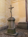 Image for Kríž u kostela / Cross by church - Hermanice, Královehradecký kraj, Czech Republic