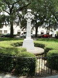 Image for Irish Limestone Celtic Cross - Emmet Park - Savannah, GA