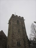 Image for Belltower, Church of St Tysilio and St Mary, Meifod, Welshpool, Powys, Wales, UK