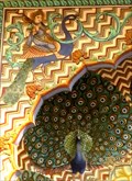 Image for Peacock Gate Mural - Jaipur, Rajasthan, India