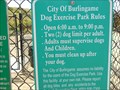 Image for Airport Way Off Leash dog park -- San Mateo Co. California