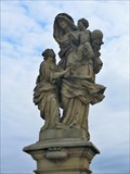 Image for Statue of Saint Anne, Charles Bridge #1 - Prague, Czech Republic