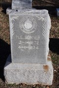 Image for H.E. Bonner, Mountain Peak, Cemetery, Midlothian, Texas, USA