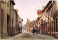 Image for “Royston 1908” by EA Phipson – Kneesworth St, Royston, Herts, UK