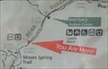 Image for Moses Spring Trailhead Map - Palcines, CA