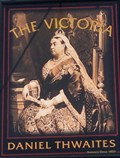Image for The Victoria Pub Sign, Promenade, Southport, Merseyside UK