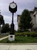 Image for Wabash Carnegie Library Clock - Wabash, Indiana