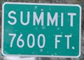 Image for Tropic Summit ~ Elevation 7600 Feet