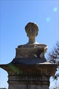 Image for Marble Bust (Lida Croom Hodges) - Wharton City Cemetery - Wharton TX USA