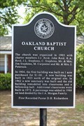 Image for Oakland Baptist Church - Canton, TX