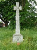 Image for Combined WWI & WWII celtic cross - Barton Road - Congerstone, Leicestershire