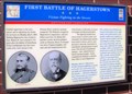 Image for First and Second Battles of Hagerstown, Maryland