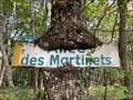 Image for Sign eating tree - Parc des Grillets - Saint-Etienne-de-Chigny, France