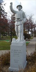Image for Spirit of the American Doughboy WWI Memorial - King, WI