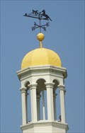 Image for Horse Rider Weathervane - East Front St, Perrysburg, Ohio.