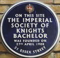 Image for Society of Knights Bachelor - Essex Street, London, UK