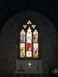 Image for Stained glass window in Stoke Climsland church, Cornwall
